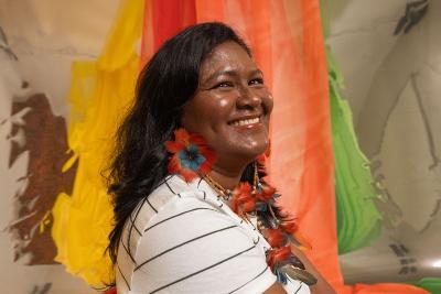 Tarciara dos Santos, do quilombo Santa Tereza do Matupir, Amazonas 