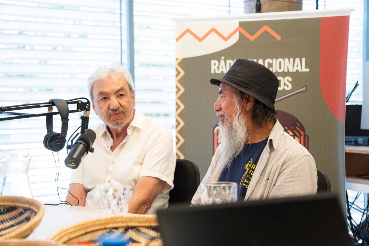 Márcio Santilli, presidente e sócio-fundador do ISA, esteve entre os convidados presentes no evento de inauguração da Rádio Nacional dos Povos em Brasília
