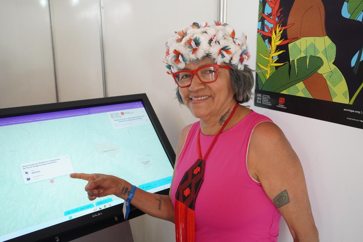 Mulheres aproveitaram o lançamento do Mapa Interativo para cadastrar suas organizações