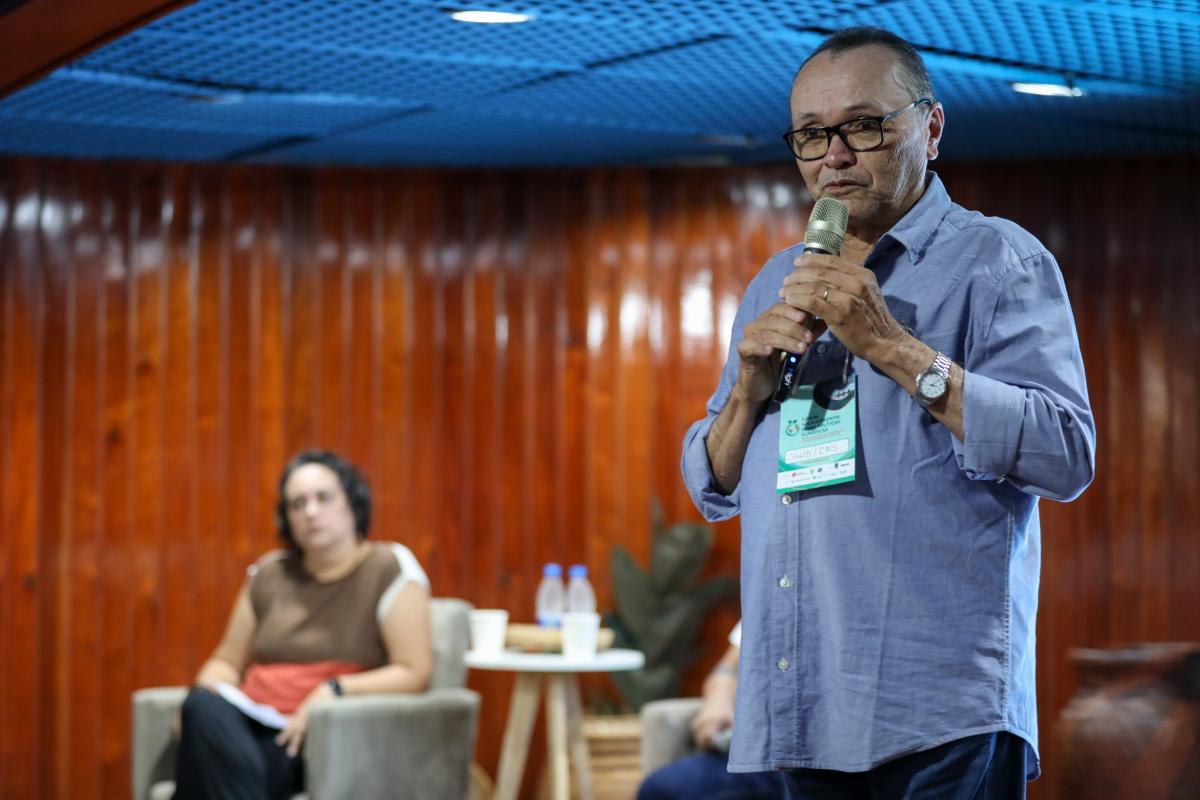 Presidente do CNS, Júlio Barbosa, extrativista e um dos companheiro de Chico Mendes em empates pela defesa da floresta em pé no Acre