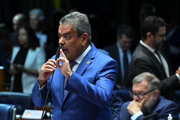 O autor da PEC 48, senador Dr. Hiran (PP-RR) | Jefferson Rudy / Agência Senado